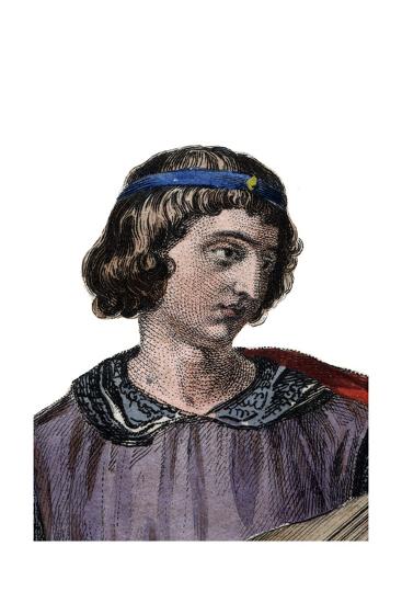 'Portrait of Theobald I, Count of Champagne as Theobald IV from birth ...