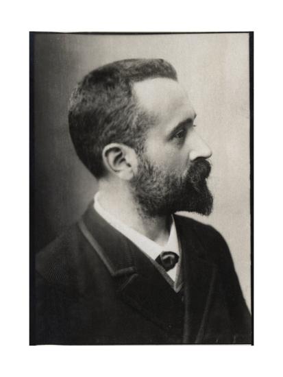 'Portrait of Alphonse Bertillon (18531914), French police officer and