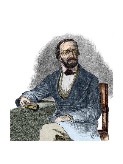 'Portrait of Peter Gustav Dirichlet (18051859), German mathematician