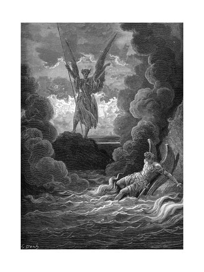 'Paradise Lost: Satan and Beelzebub' Giclee Print - Gustave Dore ...