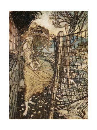 'Undine by Friedrich de la Motte Fouqué' Giclee Print - Arthur Rackham ...