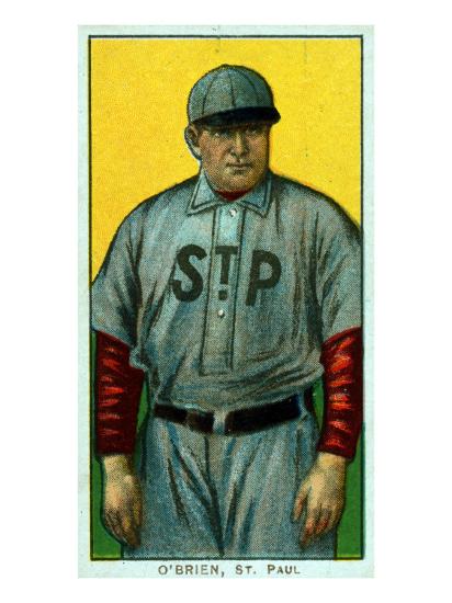 'St. Paul, MN, St. Paul Minor League, Peter O'Brien ...
