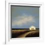 Road Past the Barn-Tjasa Owen-Framed Art Print