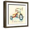 T is for Tricycle-Catherine Richards-Framed Art Print