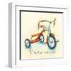 T is for Tricycle-Catherine Richards-Framed Art Print