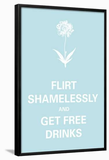 Flirt-null-Framed Poster