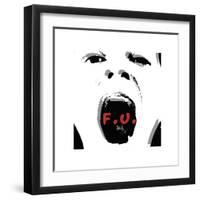 F.U.-Erin Clark-Framed Giclee Print