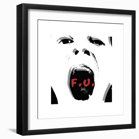 F.U.-Erin Clark-Framed Giclee Print