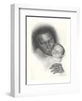 Mohammed Ali-Allen Friedlander-Framed Premium Giclee Print