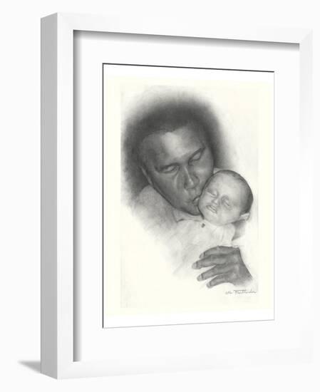 Mohammed Ali-Allen Friedlander-Framed Premium Giclee Print