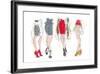 Catwalk Legs-Jane Hartley-Framed Art Print