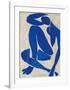 Nu Bleu IV-Henri Matisse-Framed Art Print