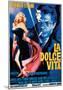 La Dolce Vita - Vintage Style Italian Poster-null-Mounted Poster