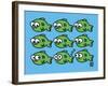 Fish Fart-Todd Goldman-Framed Giclee Print