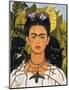 Self-Portrait with Thorn Necklace and Hummingbird, c.1940-Frida Kahlo-Mounted Art Print