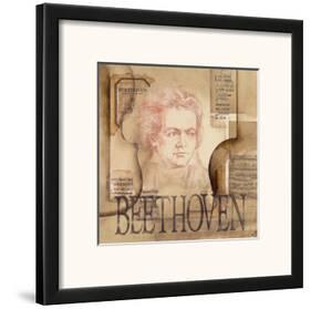 Tribute to Beethoven-Marie Louise Oudkerk-Framed Art Print
