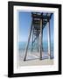 Camp Helen Pier-John Gynell-Framed Giclee Print