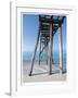 Camp Helen Pier-John Gynell-Framed Giclee Print