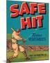 Safe Hit Brand Texas Vegetables-null-Mounted Art Print