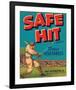 Safe Hit Brand Texas Vegetables-null-Framed Art Print