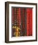 Red Building II-Irena Orlov-Framed Art Print