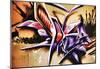 Amazing Abstract Graffiti Tag-null-Mounted Poster