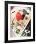 Red Spot, 1921-Wassily Kandinsky-Framed Giclee Print