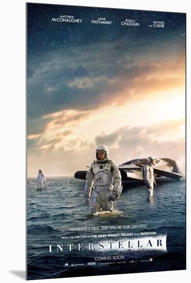 Interstellar-null-Mounted Poster