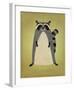 The Artful Raccoon-John W^ Golden-Framed Art Print
