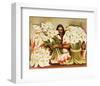 Vendedora Alcatraces-Diego Rivera-Framed Art Print