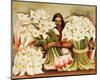 Vendedora Alcatraces-Diego Rivera-Mounted Art Print