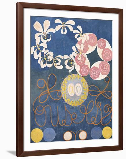 Childhood, The Ten Largest, No.1, Group IV, 1907-Hilma af Klint-Framed Giclee Print