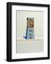 Blue Vendor, 1963-Wayne Thiebaud-Framed Art Print