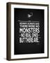 Aliens - No Monsters-Mark Rogan-Framed Giclee Print