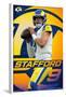 NFL Los Angeles Rams - Matthew Stafford 21 Premium Poster-null-Framed Poster