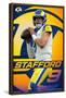 NFL Los Angeles Rams - Matthew Stafford 21 Premium Poster-null-Framed Poster