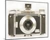 Retro Camera I - Sepia-Chris Dunker-Mounted Giclee Print