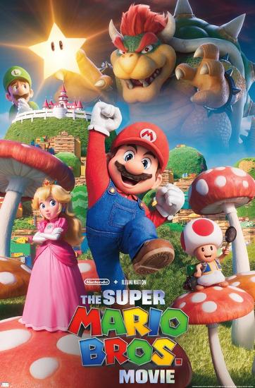 The Super Mario Bros. Movie - Mushroom Kingdom Key Art-null-Poster