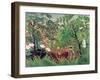 Exotic Landscape, 1910-Henri Rousseau-Framed Giclee Print