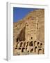 Urn Tomb, Petra, Unesco World Heritage Site, Jordan, Middle East-Sergio Pitamitz-Framed Photographic Print