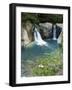 Waterfall on the Colorado River, Near Rincon De La Vieja National Park, Costa Rica-R H Productions-Framed Photographic Print