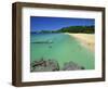 Waimea Bay Beach Park, a Popular Surfing Spot on Oahu's North Shore, Oahu, Hawaii, USA-Robert Francis-Framed Photographic Print