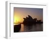 Sydney Opera House at Dawn, Sydney, Australia-David Wall-Framed Photographic Print