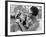 Italian Man Combing His Girlfriend's Hair-Paul Schutzer-Framed Photographic Print