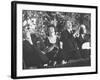 Ronald Reagan and His Wife with Actor Don DeFore at an Anti Communist Rally-Ralph Crane-Framed Photographic Print