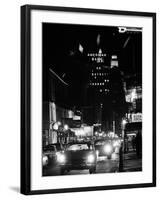 Bourbon Street in New Orleans-null-Framed Premium Photographic Print