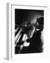 Ray Charles Playing Piano in Concert-Bill Ray-Framed Premium Photographic Print