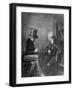 Portrait Study of Chess Players, to Show How Negatives Can Be Used to Make Any Number of Positives-Bernard Hoffman-Framed Photographic Print