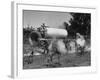 Whitwood Farm, Using of Anhydrous Ammonia Fertilizer-null-Framed Photographic Print