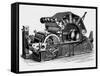 Mechanical Printing Press-null-Framed Stretched Canvas